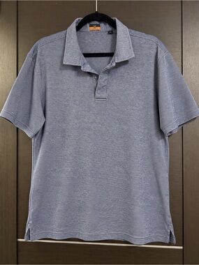 Men’s XXL Blue Short Sleeve Polo Shirt